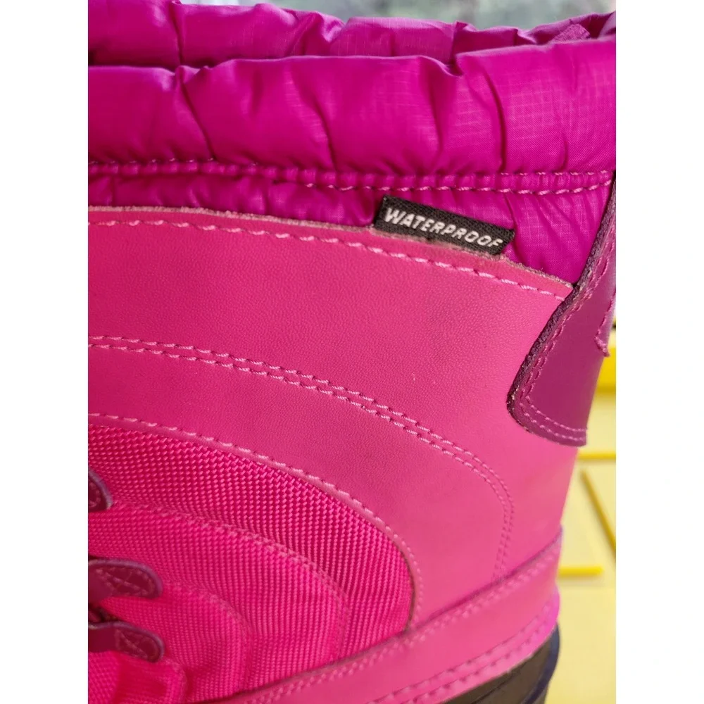 The North Face Waterproof‎ Winter Snow Boots Pink Youth Girls Size 6